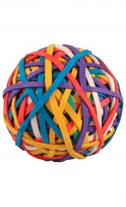 Gummi Ball 2er-Pack